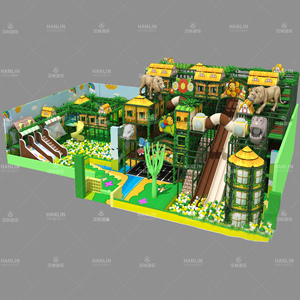 Área <span class=keywords><strong>de</strong></span> <span class=keywords><strong>Juegos</strong></span> Interior con Temática <span class=keywords><strong>de</strong></span> Jungla, Equipamiento, Software, <span class=keywords><strong>Juegos</strong></span>, Laberinto, Trampolín, Tobogán, <span class=keywords><strong>Piscina</strong></span> <span class=keywords><strong>de</strong></span> <span class=keywords><strong>Pelotas</strong></span>, Castillo Inflable para Niños, Personalizable - Product Image 3