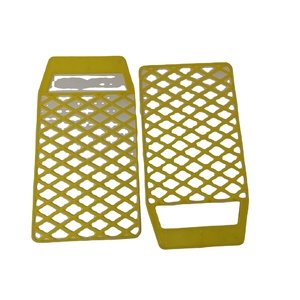 4 pollici colore giallo PP plastica rullo di vernice <span class=keywords><strong>griglia</strong></span> pennello <span class=keywords><strong>griglia</strong></span> strumenti di vernice <span class=keywords><strong>griglia</strong></span> di vernice - Product Image 1