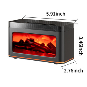 Best Humidifiers for Bedroom <b>Small</b> Humidifiers for Home Portable Humidifiers Filterless Stylish Tabletop Air Humidifiers - Product Image 6