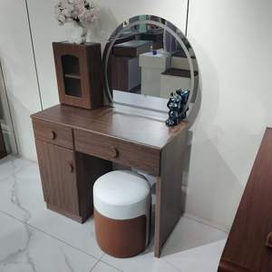 Dresser table with led Mirror with Light <b>Makeup</b> Desk Latest Trendy Mirror <b>Makeup</b> Table Set Bedroom Furniture - Product Image 4