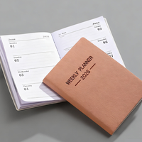 Agenda quotidien personnalisé, format A7, planificateur de poche, mini carnet, planificateur annuel 2026, livre uni