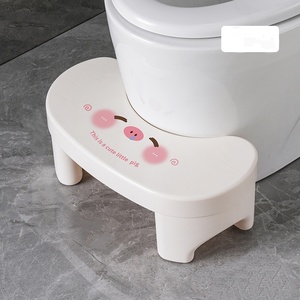 Eco-Friendly Plastic Toilet <b>Stool</b> Single-piece Set for Children Home Use Thickened Feet Non-slip <b>Pad</b> - Product Image 6