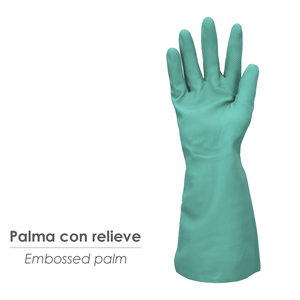 Guanto XL da 10 Pollici in Nitrile Resistente all'Olio - Product Image 3