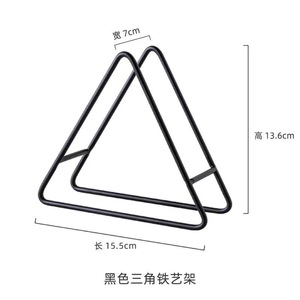 Vente en gros d'égouttoir en métal sur le thème de l'ange sérigraphié tapis/plaque d'isolation étagère de rangement de cuisine en fer forgé - Product Image 3
