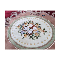 Artistic Tapestry Medallion Wool Carpet Aubusson Chinese Traditional Design Patterned Home Carpets and Rugs