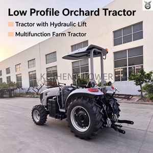 Trattore Compatto 4WD da 60-100 CV per Frutteti, Trattore Agricolo Multifunzionale a Telaio Stretto per Vigneti, Agrumi e Coltivazioni di Frutta - Product Image 2
