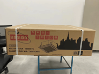 Kanion Cassette à quatre voies AC 4 tonnes 48000BTU FCU Ventilateur Climatiseur au plafond