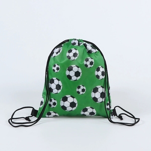 Mochila con Cordón con Diseño de Fútbol, <span class=keywords><strong>Bolsas</strong></span> de Regalo para Fiestas de Fútbol, <span class=keywords><strong>Bolsas</strong></span> de Regalo para Cumpleaños, <span class=keywords><strong>Bolsas</strong></span> para Guardar Dulces, Regalo para Equipos Deportivos - Product Image 3