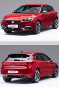 Kit Carrozzeria Modificato per Conversione Auto <span class=keywords><strong>Seat</strong></span> <span class=keywords><strong>Leon</strong></span> <span class=keywords><strong>2020</strong></span> FR, Griglia Anteriore e Diffusore Posteriore - Product Image 3