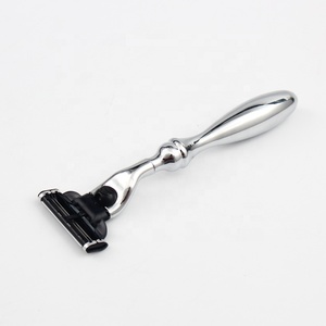 Afeitado cuchilla hombres 3 hoja barba <span class=keywords><strong>de</strong></span> Rasoir - Product Image 1