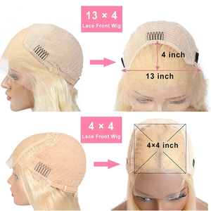 Peluca de Cabello Humano Indio Virgen, Estilo Bob Largo con Frente de Encaje, Color 613, Ondulado Profundo, Ondulado Natural, Sin Pegamento, Transparente, para Encaje, Densidad 130%-150% - Product Image 5