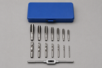 Kit d'outils de taraudage professionnel à longue durée de vie, système métrique, jeu de tarauds et filières pour le taraudage de filetages fins