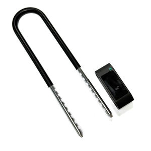 U-образный стеклянный дверной замок с отпечатками пальцев умный биометрический цифровой кодовый U-образный замок - Product Image 2