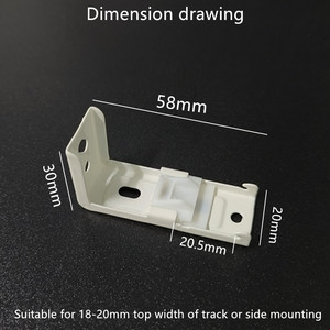 Mã cài đặt theo dõi Rèm mới trong 2024 có thể được sử dụng cho cả cài đặt trên và bên - Product Image 2