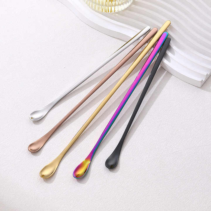 Bar Accessories Custom LOGO Colors Stick Coffee Tea Drink Shilajit