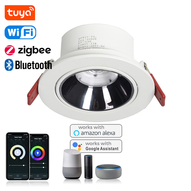 APP Control Indoor Home Office Mall School Casambi System 12W Smart LED Down Light