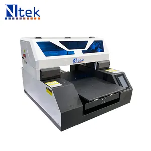 NTEK UV שטוח מדפסת A3 T חולצה הדפסת מכונה למכירה