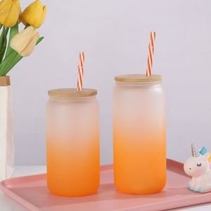 Boho Design 12oz Glass Mason Jar with Lid for Bohemian Party Theme - Product Image 2