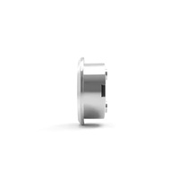 EVERGOOD ZC03 Serrure d'armoire à empreintes digitales à profil rond haut avec fonction de déverrouillage d'urgence USB-C pour armoires et casiers