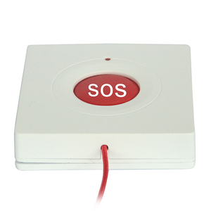 Botón de alarma de emergencia para personas mayores, funda de plástico impermeable con cuerda - Product Image 1