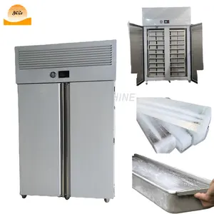 Automatuic Food Grade Direct Cooling Electricity Big Ice Cube Block Ice Maker Machine Vertical Type Ice Block Making Machine