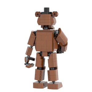 <span class=keywords><strong>FNAF</strong></span> Horror Bear Freddy <span class=keywords><strong>Fazbear</strong></span> figuras de acción estilo Juegos de bloques de construcción Figuras Personaje Ladrillos Juguetes 5 noches en Freddy's - Product Image 3