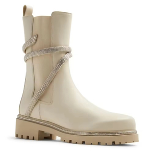 Bottes de Cowboy de haute qualité mode élégante femmes strass serpent motif talon épais talon bas bout rond <span class=keywords><strong>bottines</strong></span> - Product Image 5