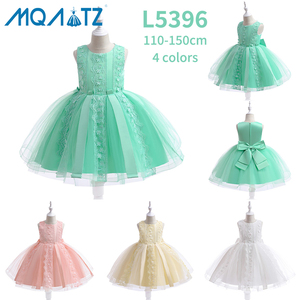 MQATZ Offre Spéciale usine de robes de soirée pour enfants vêtements d'é<span class=keywords><strong>t</strong></span>é pour filles robes de soirée pour filles L5396 - Product Image 2