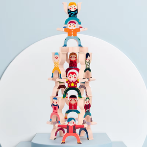 16 Héroes del Circo Hércules, Trupe Acrobático, Juguetes de Bloques de Construcción Encajables, Juguetes de Acrobacias - Product Image 5