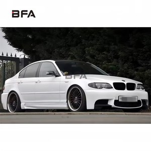 Kit carrosserie pour BMW Série <span class=keywords><strong>3</strong></span> <span class=keywords><strong>E46</strong></span> : Remplacez le style Prior Design par un pare-chocs avant, un pare-chocs arrière et des jupes latérales. - Product Image 5