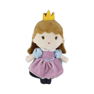 ชุดปราสาทเจ้าหญิงและเจ้าชายตุ๊กตาผ้ากำมะหยี่แบบกำหนดเองสำหรับเด็ก พร้อมผ้าฝ้าย ไส้ใยฝ้าย PP ซับในตาข่ายช่วยลดความเครียด - Product Image 4