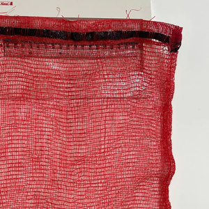 Bolsas de malla de HDPE rojas OEM, ligeras, de alta calidad, lavables, duraderas, para uso agrícola, moldeadas por soplado. - Product Image 1