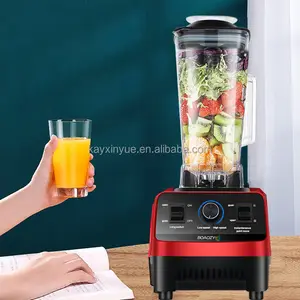 Ağır gıda meyve suyu mikseri büyük kapasiteli buz Smoothie makinesi