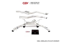 Meilleure Qualité En Acier Inoxydable Valve de Voiture Tuyau D'échappement De Système Pour Cadillac CTS 2.0T Catback MON 2014 présenter