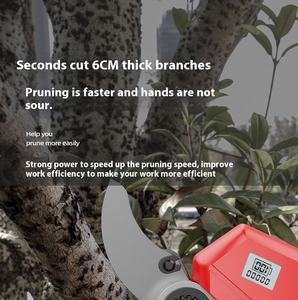 Sécateur de jardin électrique au Lithium rechargeable personnalisable ciseaux à branches grossières spéciaux pour arbres fruitiers en plastique de qualité industrielle - Product Image 2