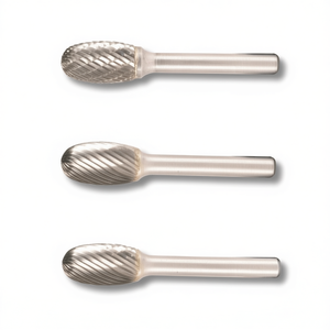 Fresa Rotativa Ovalada de Carburo Ttake de 12.7 mm x 22 mm, Carburo Sólido para Pulido y Modelado de Precisión - Product Image 2