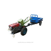 Mini Diesel Power Garden Potatoes Corn Harvest Small Walking Hand Farm Tractor Price