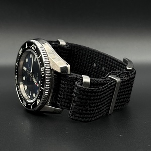 PEITONG 18mm 20mm 22mm Uhrenarmband Kreuzmuster Stoff Nylon Uhrenband Sport Armee Uhrenarmbänder - Product Image 6