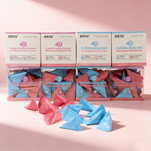 Gel <span class=keywords><strong>Exfoliante</strong></span> Suave con Cáscara de Nuez y Enzimas para una <span class=keywords><strong>Piel</strong></span> Radiante y Suave - <span class=keywords><strong>Exfoliante</strong></span> <span class=keywords><strong>Facial</strong></span> Portátil de Dosis Individual - Product Image 1