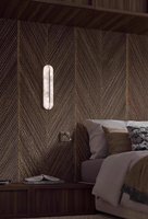 Applique murale en marbre et albâtre de designer pour hôtel, chambre, couloir, décoration intérieure