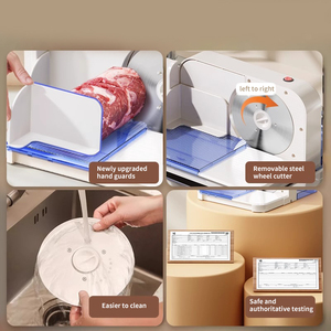 Affettatrice di nuovo Design per <span class=keywords><strong>carne</strong></span> 170w cucina per uso domestico macchina affettatrice elettrica per <span class=keywords><strong>carne</strong></span> - Product Image 6
