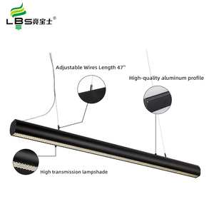 Lampada a strisce di stecca a Led lineare da 36W per ufficio commerciale lunga 1200MM Smd di alta qualità - Product Image 2