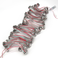 Lumière LED RGB programmable de 23 mm pour la décoration extérieure de Noël, des festivals et des paysages, modélisation 3D, éclairage de fêtes DMX512