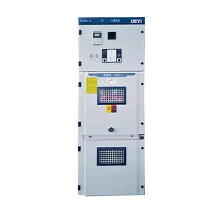 Panel de interruptores eléctricos de 12KV, equipo de conmutación de 50Hz, 630-5000A, blindado, de Metal, CA, cerrado