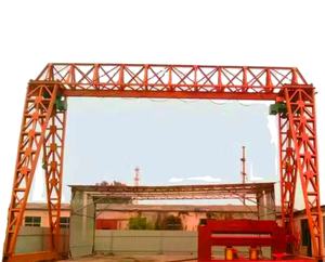 Grúa Pórtico Monoviga con Elevador Eléctrico Tipo Truss y Resistencia al Viento - Product Image 1