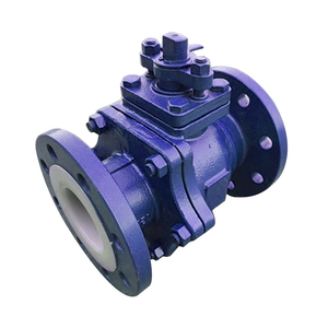 Vanne à boisseau sphérique SONGO DN65 PN16 2,5 pouces Q41F-16C WCB à raccordement par bride, PTFE, 2 voies, 2 pièces - Product Image 5