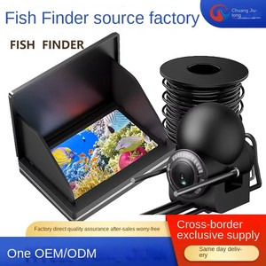 Caméra <span class=keywords><strong>de</strong></span> pêche étanche avec détecteur <span class=keywords><strong>de</strong></span> poissons 2000TVL, écran LCD 5 pouces, vision nocturne à 195 degrés, 12 LED, haute luminosité, 15M 20M 30M - Product Image 3