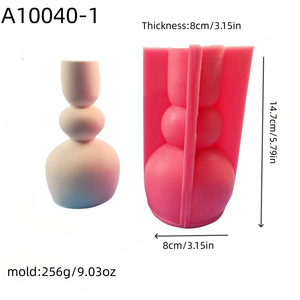 อุปกรณ์ตกแต่งเชิงเทียนซิลิโคนสไตล์ A10040-1 - Product Image 5