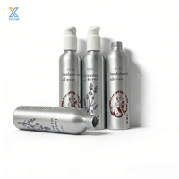 Bouteille en aluminium personnalisée de 200 ml, 250 ml, 330 ml avec pompe pingouin pour huile essentielle de lavande, lotion corporelle, recharge, boîte en aluminium imprimable