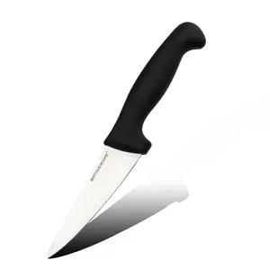Dapur 5Cr15 baja karbon pisau koki PP menangani pisau kustom profesional 5 inci pisau dapur